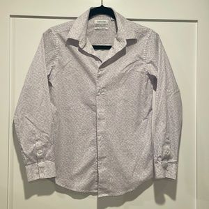 Calvin Klein Slim Fit Dress Shirt - purple - Size 14 - excellent condition.